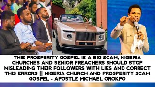 THIS PROSPERITY GOSPEL IS A BIG SCAM, PREACHERS SHOULD STOP MISLEADING PEOPLE WITH LIES  APST MIKE