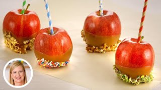 Professional Baker Teaches You How To Make CARAMEL APPLES!