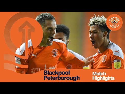 Blackpool Peterborough Goals And Highlights