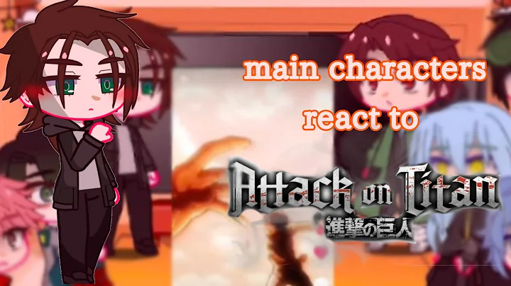 main characters react [] karen yeager []