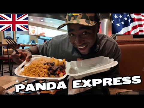 British Guys Try America’s Famous Panda Express 🇺🇸 - WE DIDN’T EXPECT THIS!