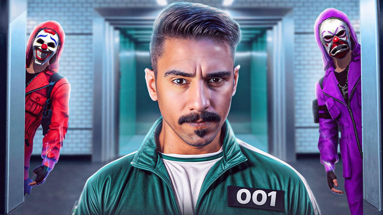 دخلت لعبه الحبار داخل فري فاير 😨