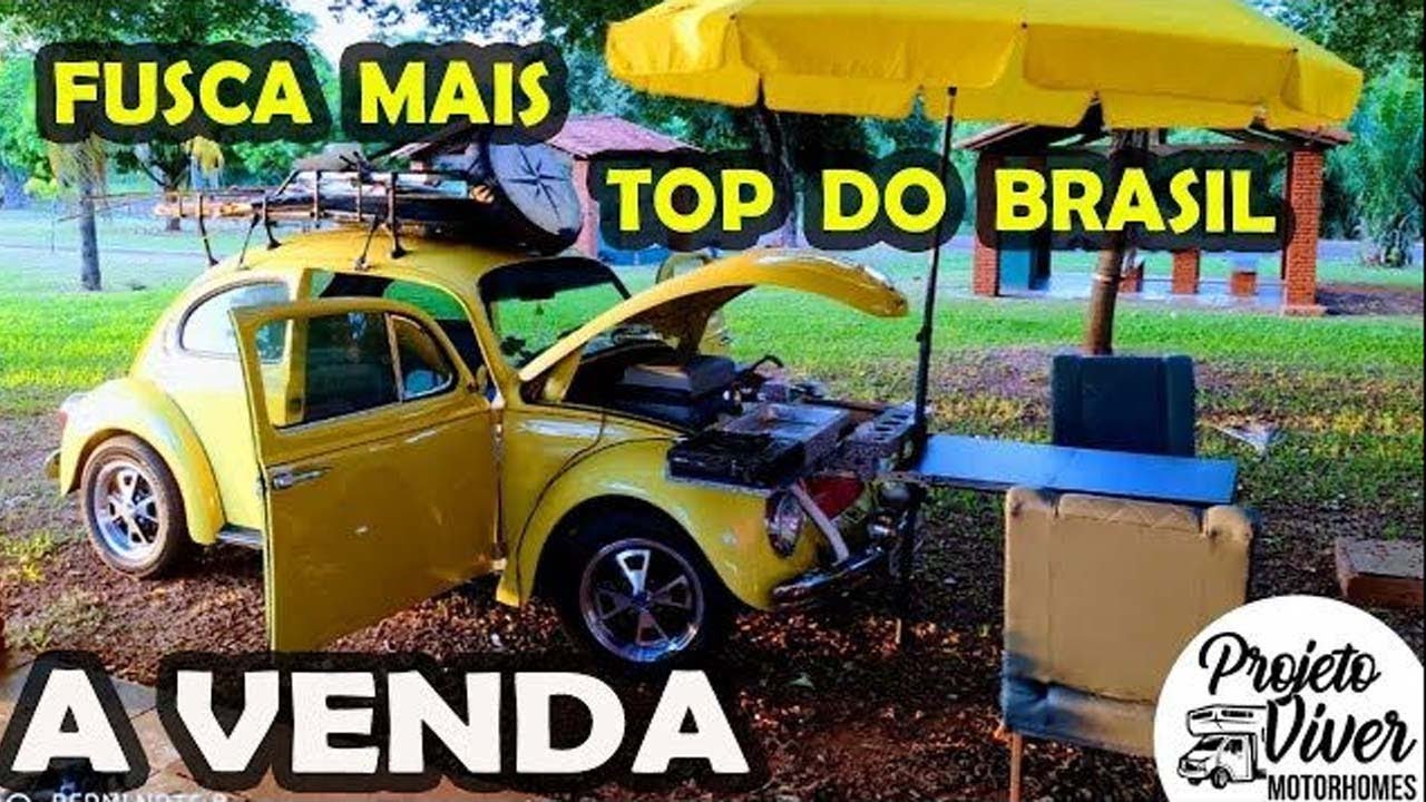 FUSCA HOME A VENDA - PROJETO VIVER MOTORHOMES