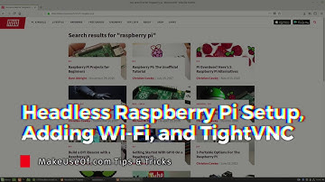 Headless Raspberry Pi Setup, with Wi-Fi and VNC Server