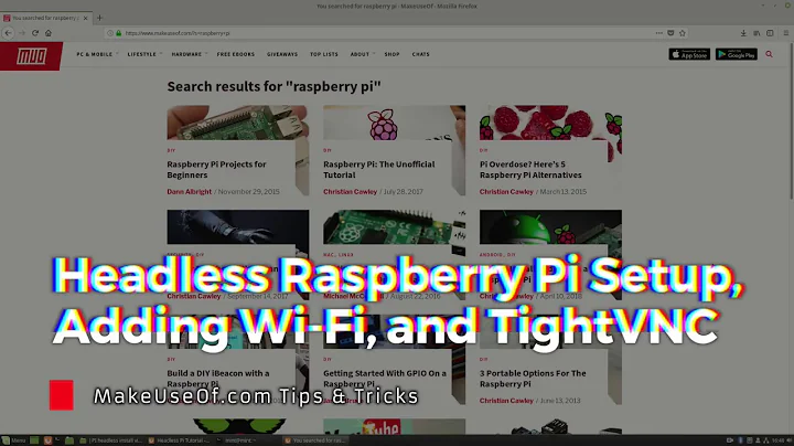 Headless Raspberry Pi Setup, with Wi-Fi and VNC Server