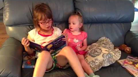 Ryann and Lily singing