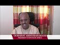 Oumarou abdourahamane ragit suite  un article paru  au journal lactualit n649 du 28 mars 2022