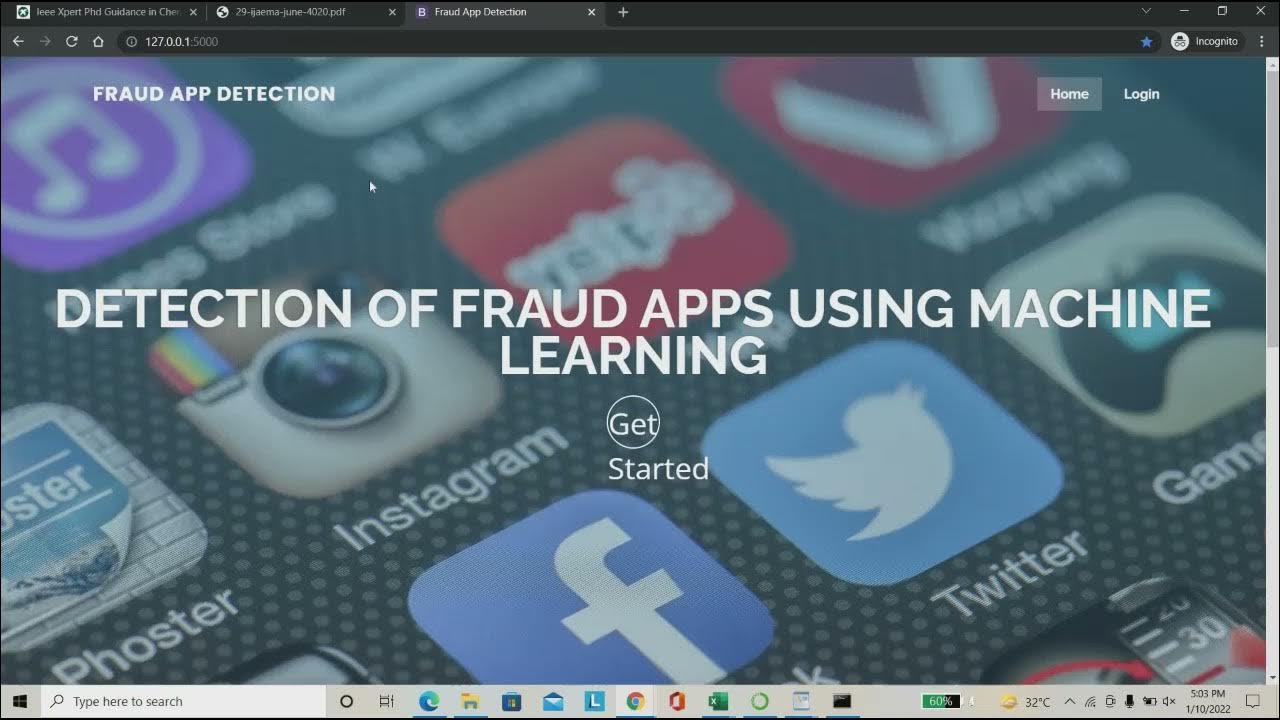 Fraud App Detection Using Machine Learning - Ieee Python Projects 2021 ...