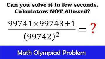 Calculators NOT Allowed | Math Olympiad | Simplification |