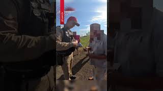 Caminhoneiro é preso ao tentar subornar policial com R$ 70 #g1