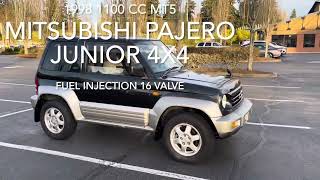 1997 Mitsubishi Pajero Junior 4x4 5SPD fuel injection