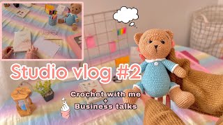 Crochet studio #2 : كيف تبدأ مشروع يدوي مربح و ناجح من الصفر | الحافز الذي دفعني لبدأ اليوتيوب