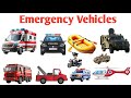 Emergency Vehicles Names in English and Hindi | Kids Learn