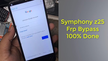 Symphony Z25 Frp Bypass 100% Done