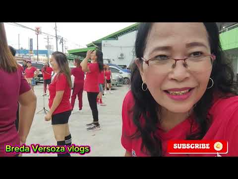 Part 2: AMAZING Red ootd outfit| Dance Zumba|fitness Exercise Let's dance be healthy
