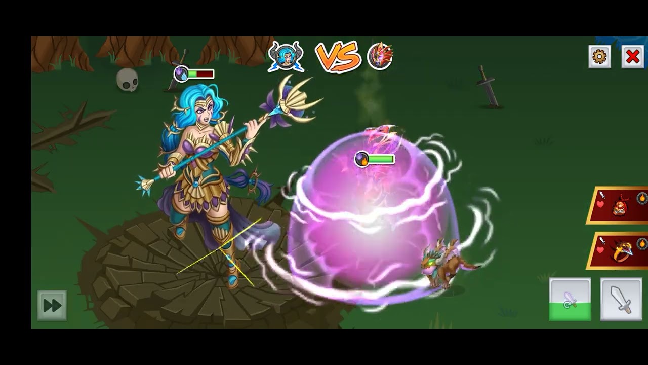 Knights & Dragons Venus Boss Battle 12 YouTube