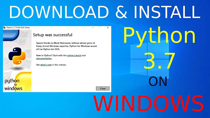 How to Install Python 3.7 on Windows 10 | Download / Install Python 3.7