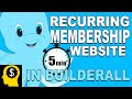 HOW TO CREATE A PAID MEMBERSHIP AREA IN 5 MINUTES