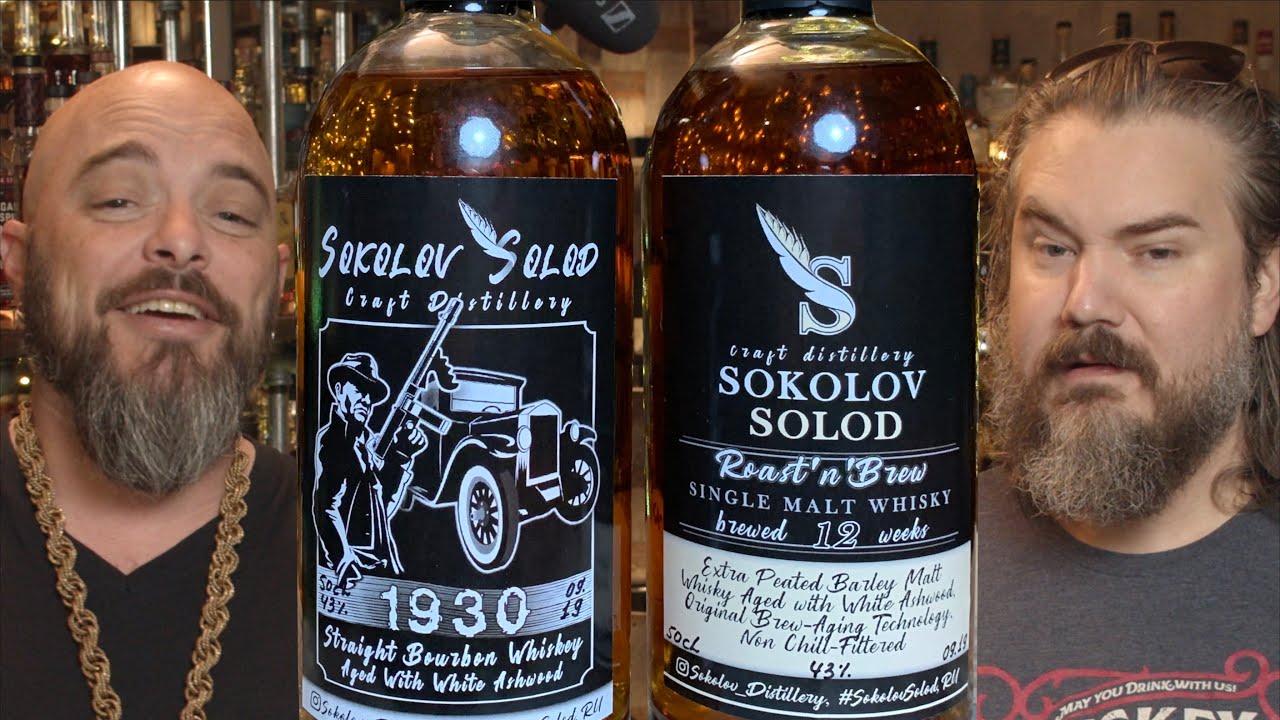 Russian Bourbon??? Sokolov Solod Whiskey Review YouTube