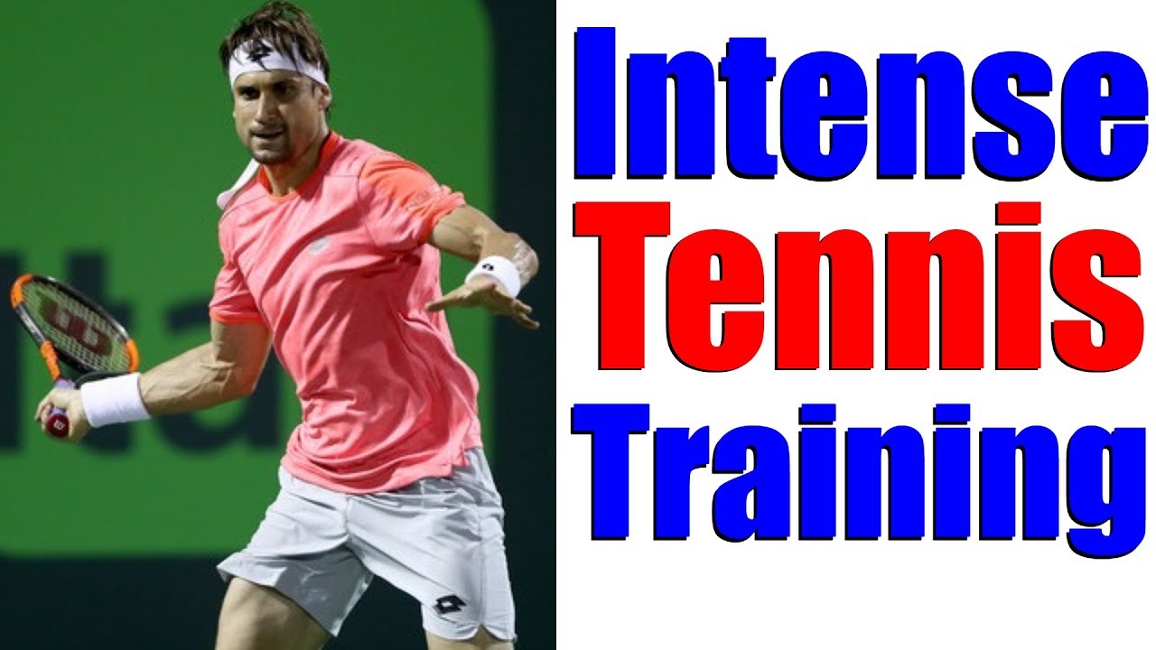 Intense Tennis Training with David Ferrer Top Tennis Training YouTube