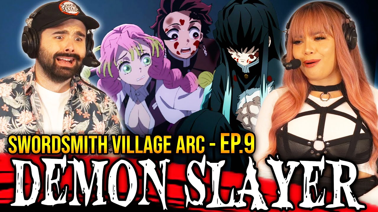 DEMON SLAYER SEASON 3 EPISODE 9 REACTION! Mist Hashira Muichiro Tokito 3x9 SWORDSMITH VILLAGE ARC