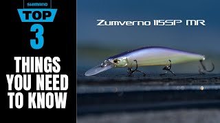 Shimano Zumverno 115SP MR: Top 3 Product Features
