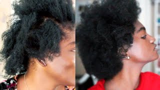 I Regrow My 4C Natural Hair in 3 MONTHS | 4C Natural Hair Growth Update + Length Check