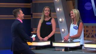 Debbies Expecting Unusual Company  Family Feud Australia