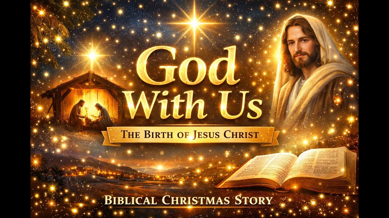 Christmas Story from the Bible | True Meaning of Christmas | God With Us | Christian Motivation