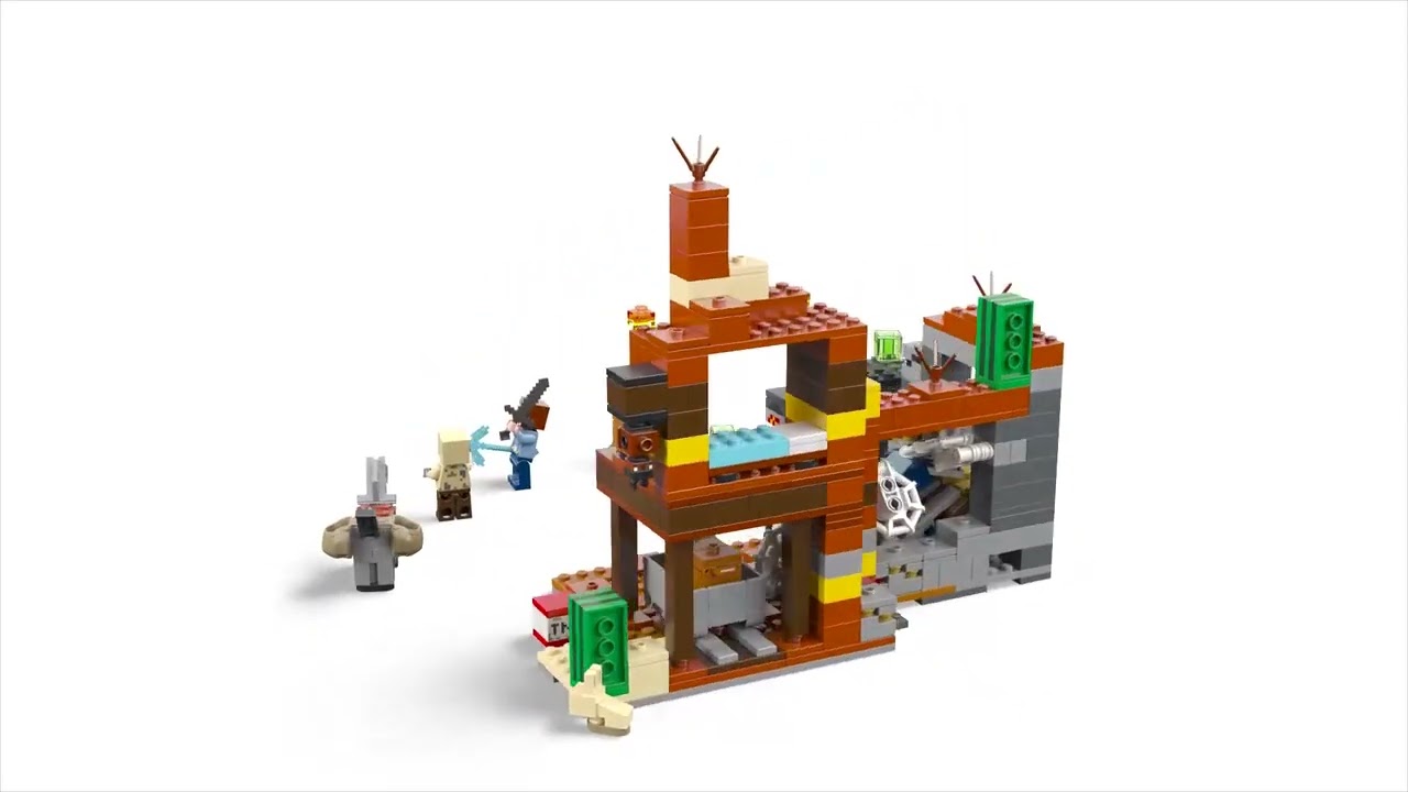 LEGO Minecraft Покинута шахта у безплідних землях 21263 купити за