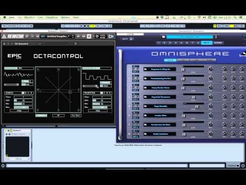 Epic Soundlab: Octacontrol - MIDI Transmuter - Work in Progress - Controlling Omnisphere