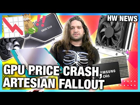 HW News - Artesian Fallout, Diving GPU Prices, Intel + AMD Vulnerability, & 13900K Tests