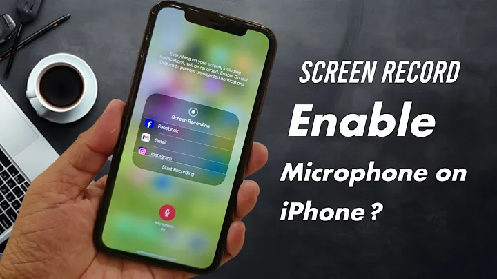How to Screen Record & Enable Microphone on iPhone?