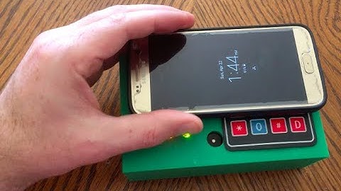 Motion Sensing Alarm With Keypad & Password