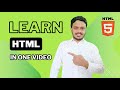 Learn HTML in Hindi | Full Beginner Course