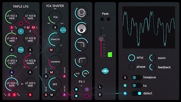 Audulus Hordijk Triple LF-VCO – Fluctuation & SubSync Exploration