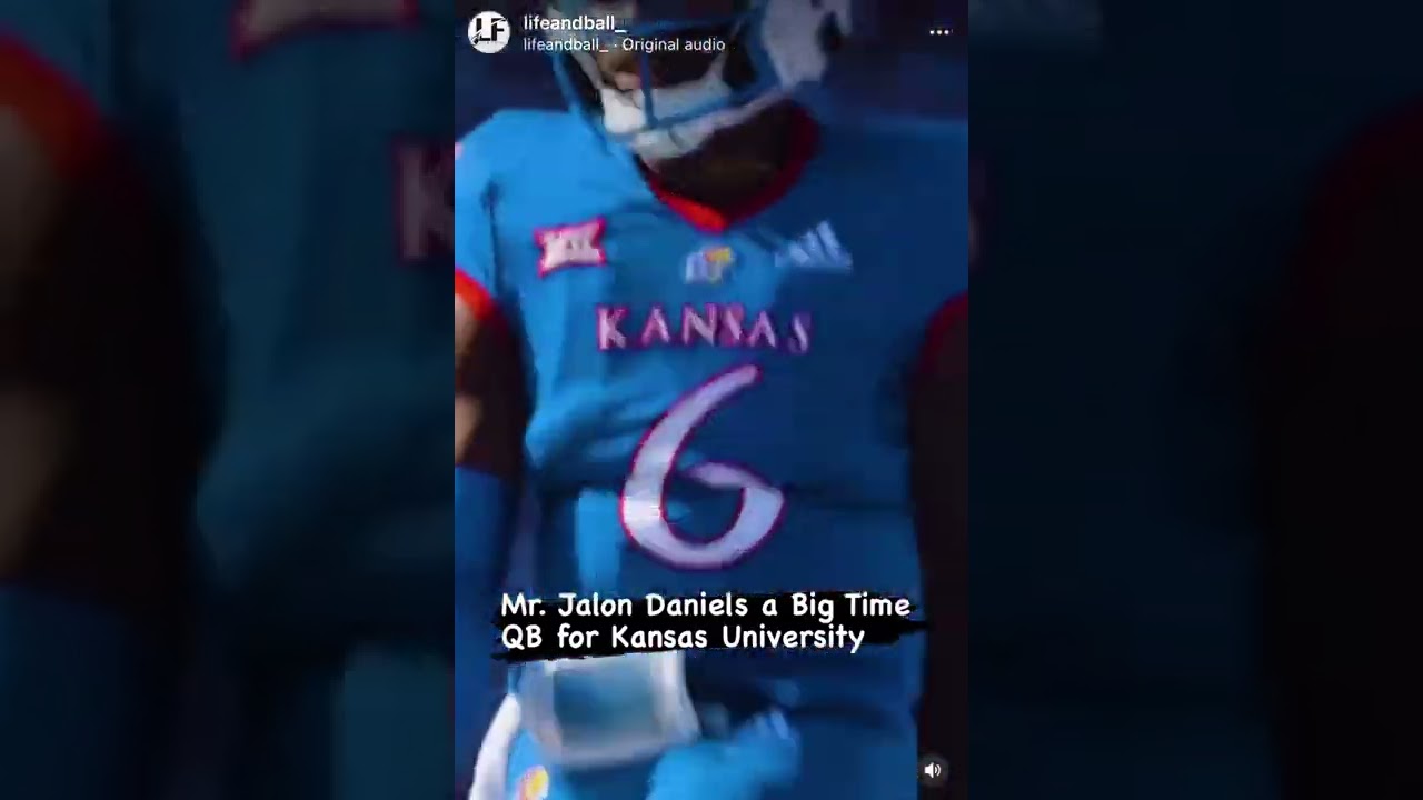 Jalon Daniels warms up at quarterback for Kansas football, but ...