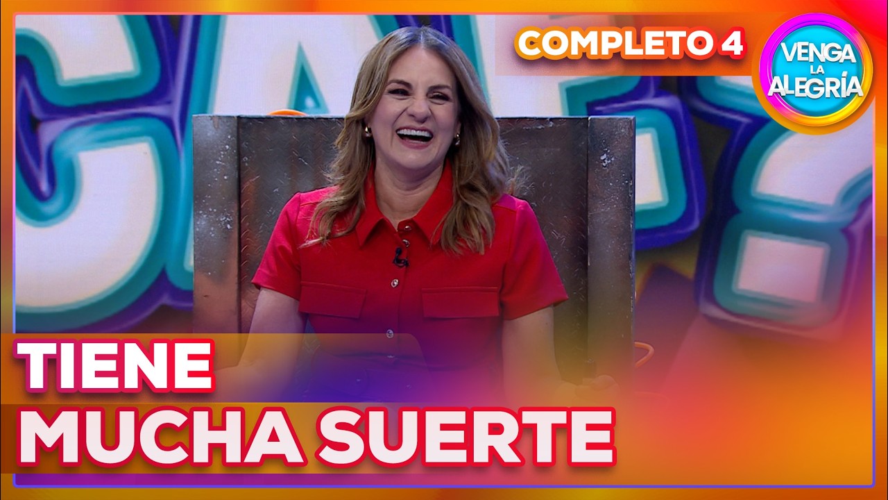 ¡Flor se volvió a salvar de recibir toques al adivinar al azar! 😵‍💫⚡️😅 | Venga La Alegría