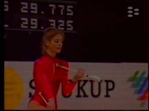Diana Popova 1995 Worlds AA Clubs
