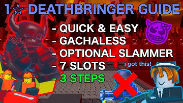 The Battle Bricks // 1 Star Deathbringer Guide [Chapter 1 Stage 30 Tumore]