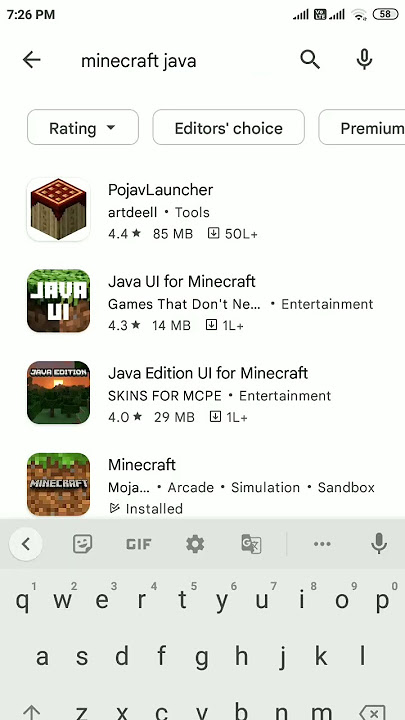 Minecraft mein Java UI 😇😇