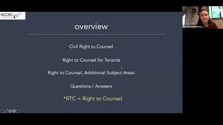 The Right to Counsel for Tenants: A Growing Movement