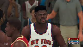 【80's-90's】'93-'94 Houston Rockets vs '98-'99 New York Knicks