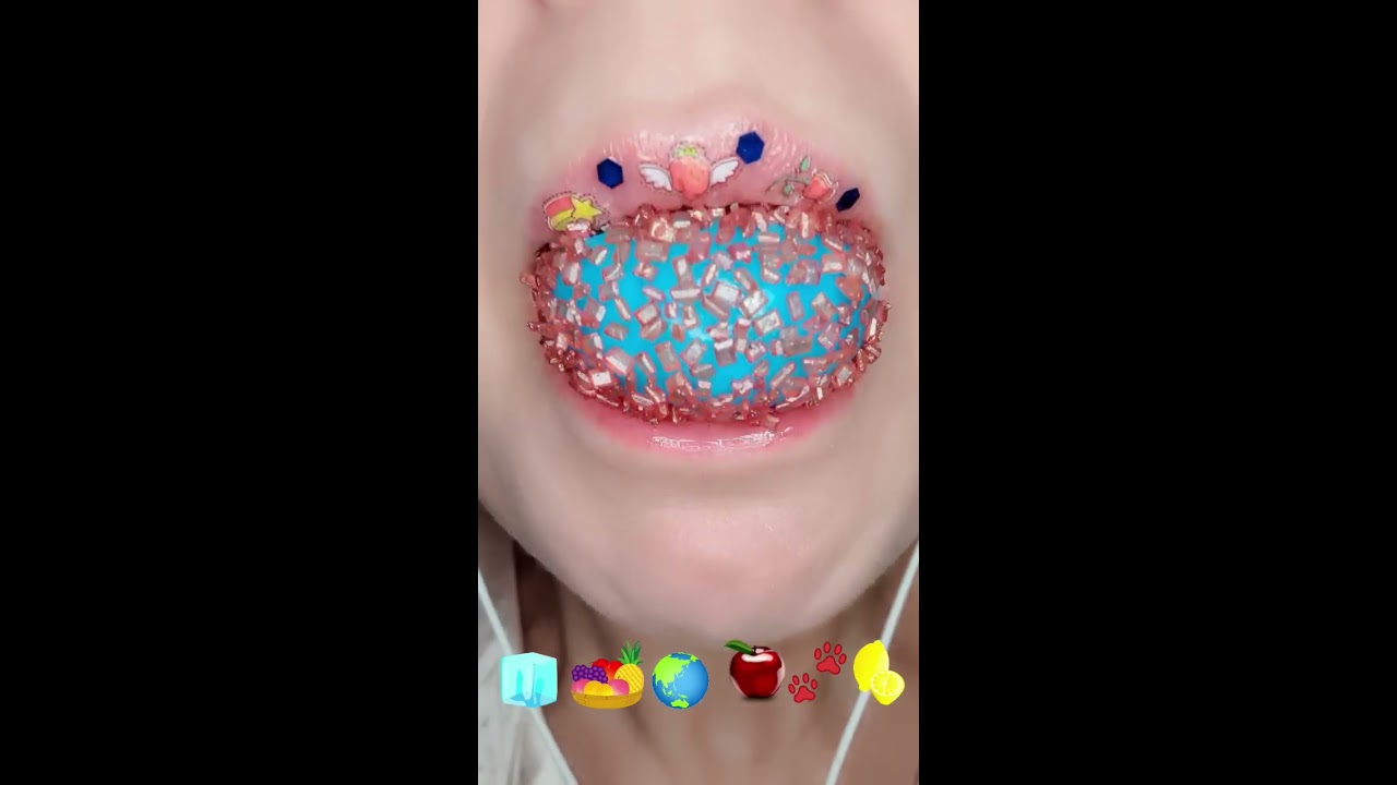 ASMR Trolli Gummy Planet Asmr Mukbang Food