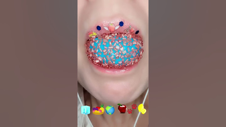 ASMR Trolli Gummy Planet 🌍 #asmr #mukbang #food