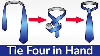 How To Tie A Four In Hand Tie Knot | RMRS Beginner's Tutorial Guide