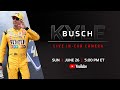 LIVE: Kyle Busch in-car camera presented by Verizon