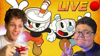 (🔴LIVE) #1 CUPHEAD com @ovirtuu por Thamás Morelli #live