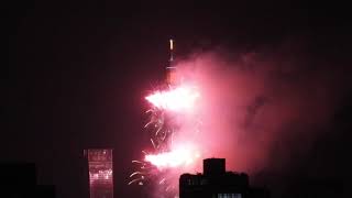 20201231遠眺台北101煙火