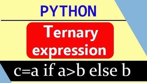 Python else if Ternary Expression Simplified
